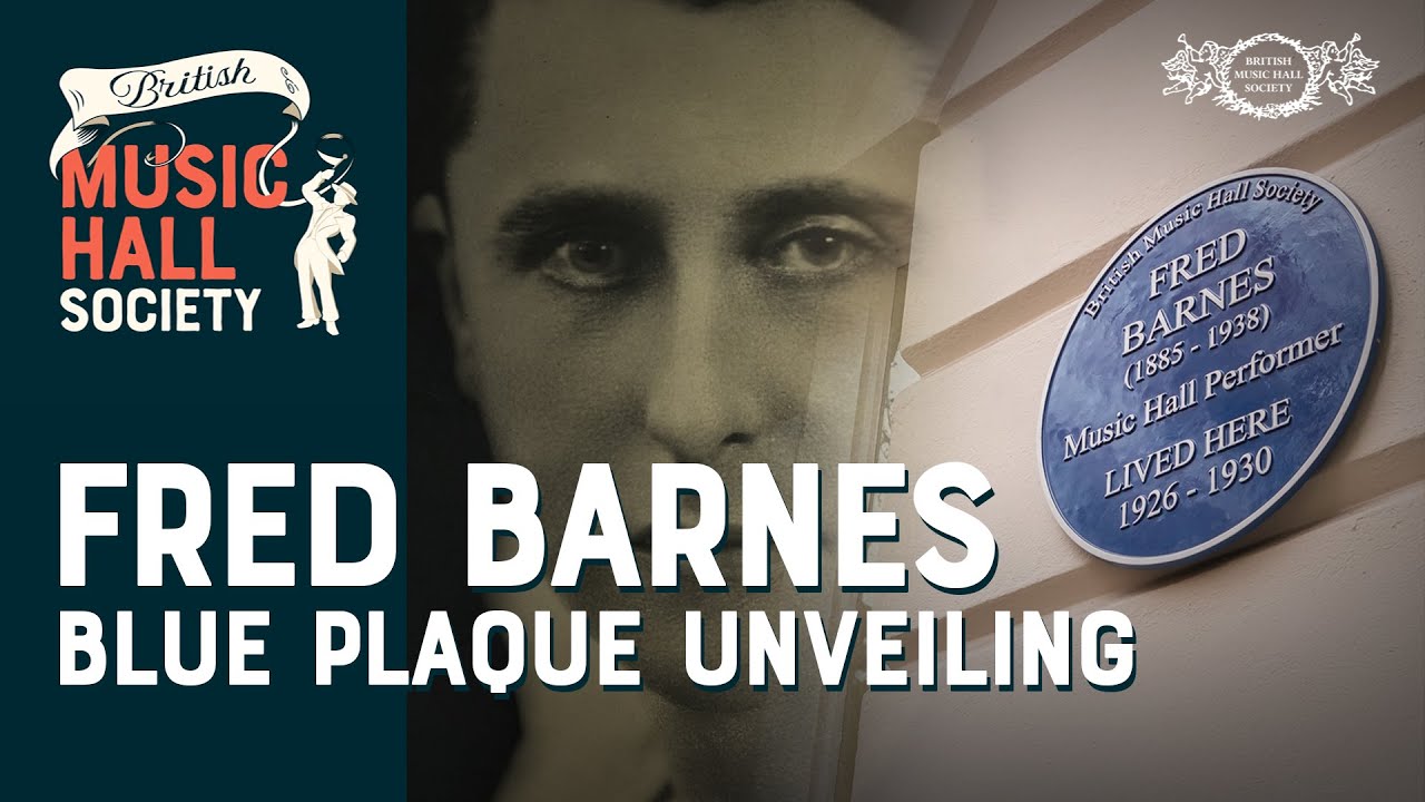 Fred Barnes - Blue Plaque Unveiling