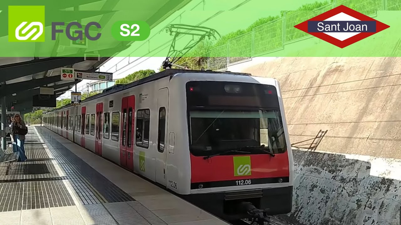FGC Sant Joan | Metro del Vallès S2 | UT 112, 113 i 115