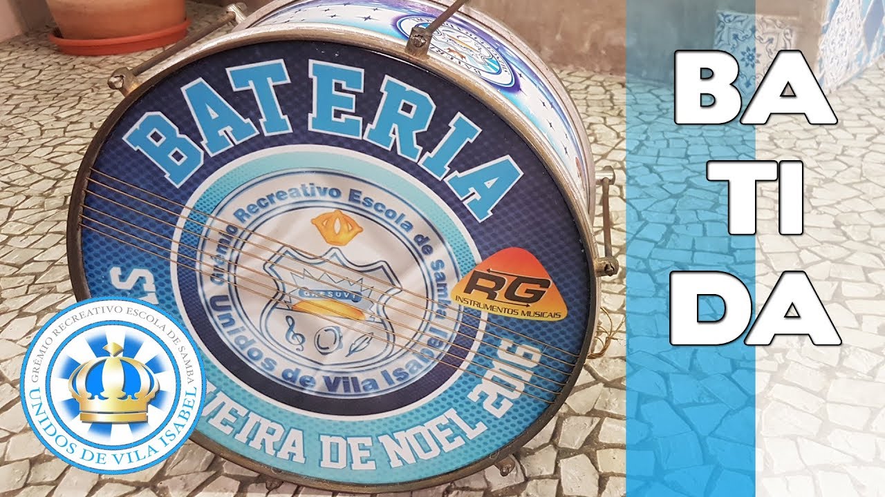 Bateria Vila Isabel - Batidas de tarol e caixa explicada por mestre Chuvisco