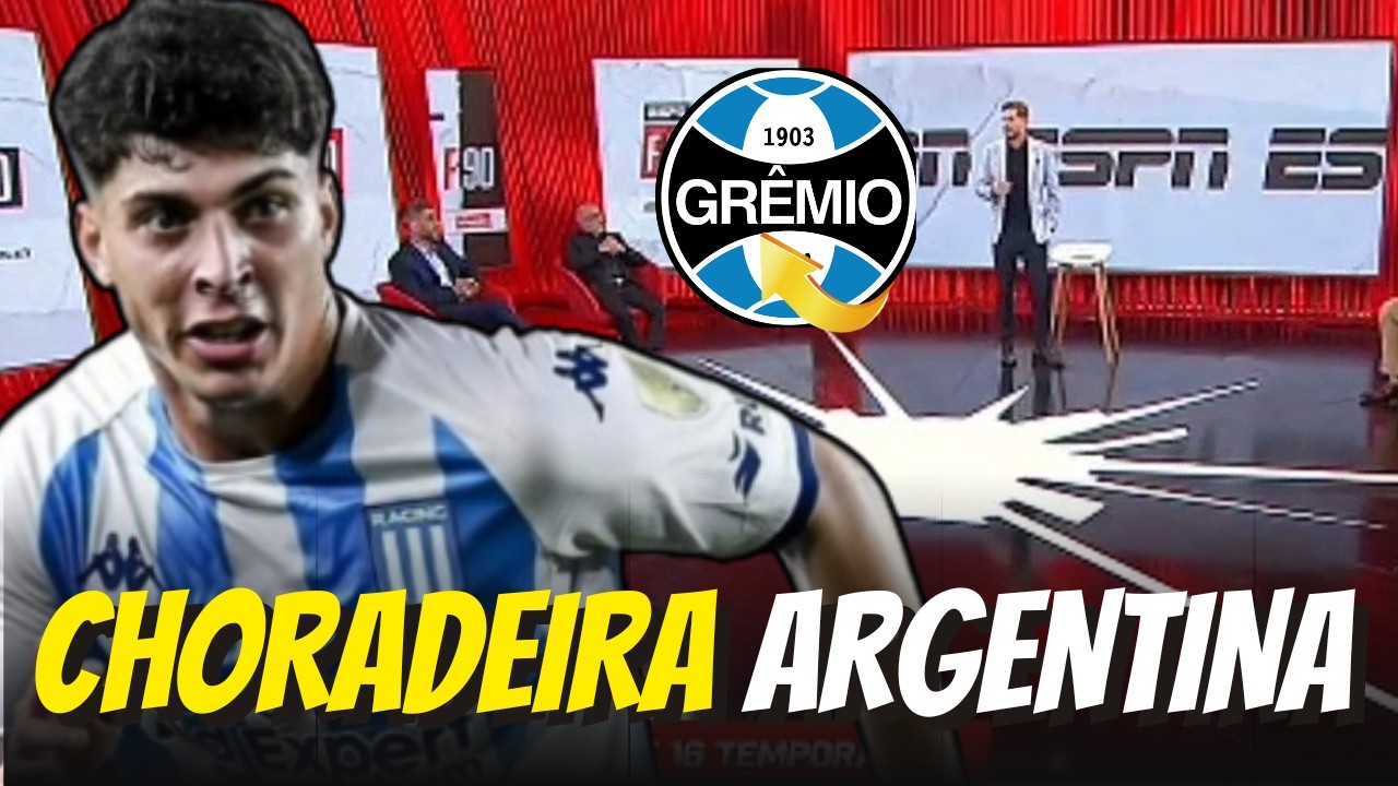 💥😱EITA! Ouça a BAITA ANALISE da ESPN da ARGENTINA SOBRE Juan Nardoni NO GRÊMIO!