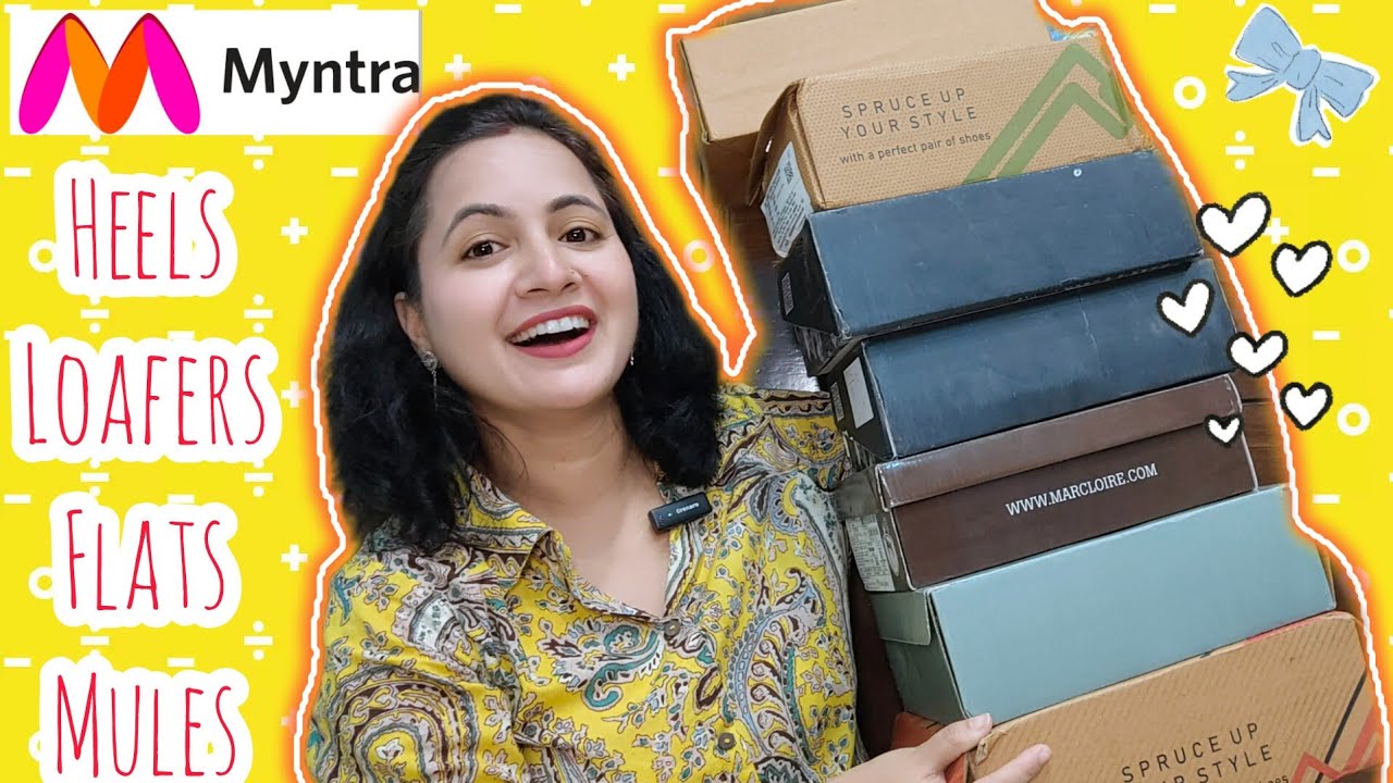 7 Comfy & Affordable Footwear From Myntra 💕 | Heels , Mules , Flats & Loafers | Women Footwear Haul