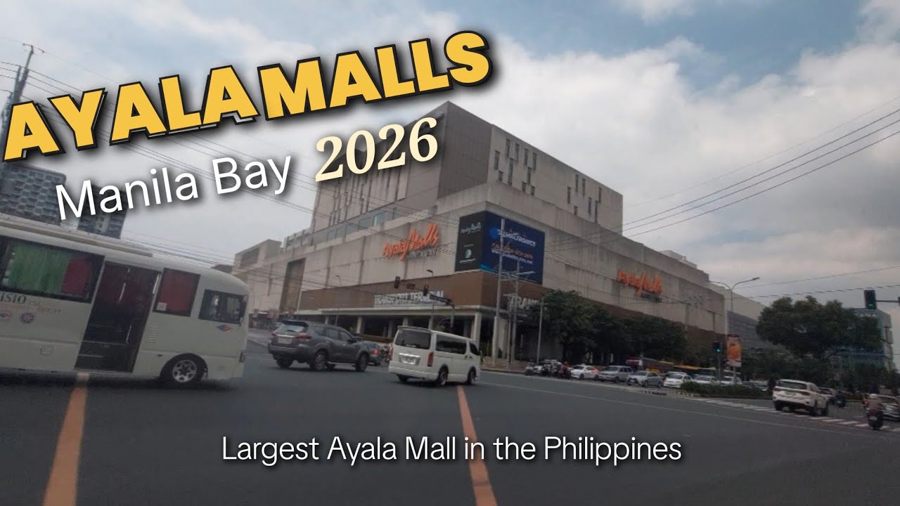 Walking tour at Ayala Malls bay area l Parañaque city