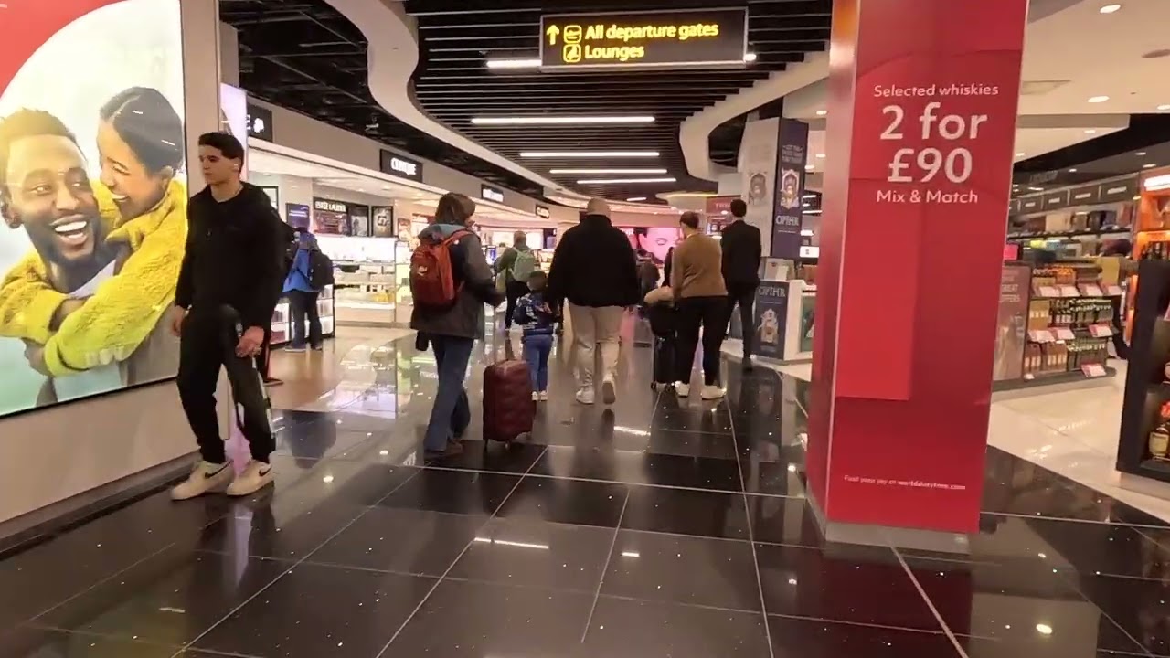 Malta Day 1 - Morning Flight from Gatwick Airport