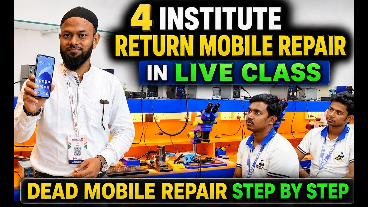 Dead Mobile Repairing Class Step by Step l Dead Mobile Solution l Mobile Repairing Course in Kolkata