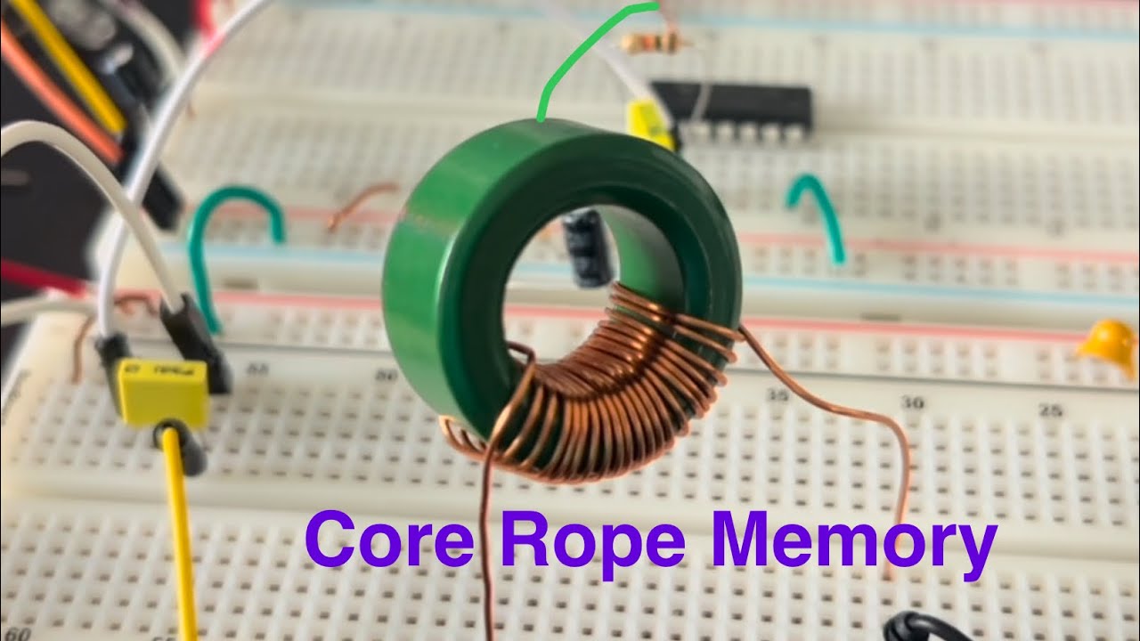 DIY ROM using Core Rope Memory from scratch