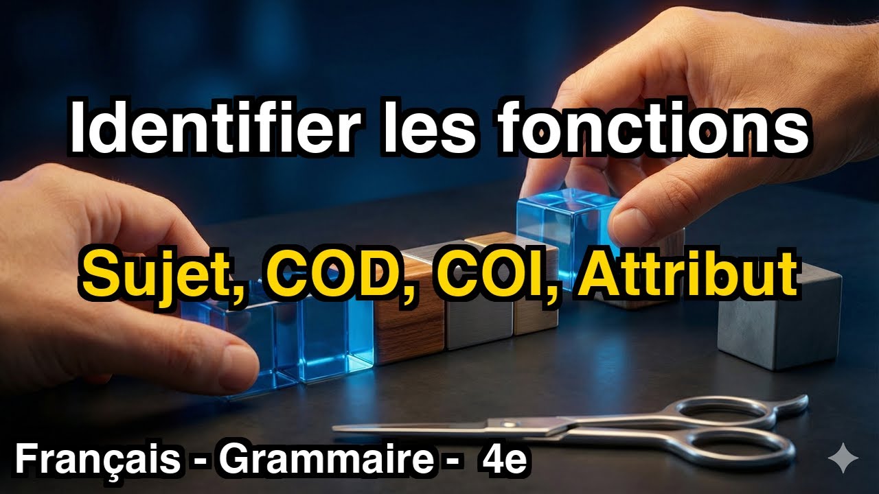 Maîtriser les Fonctions Grammaticales