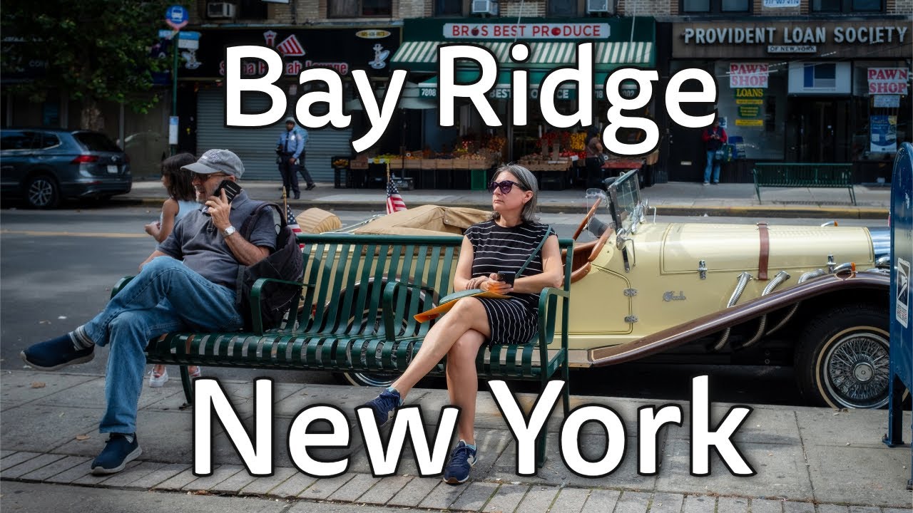 [4K] New York City Walking Tour: Bay Ridge, Brooklyn | Pizza at Vesuvio