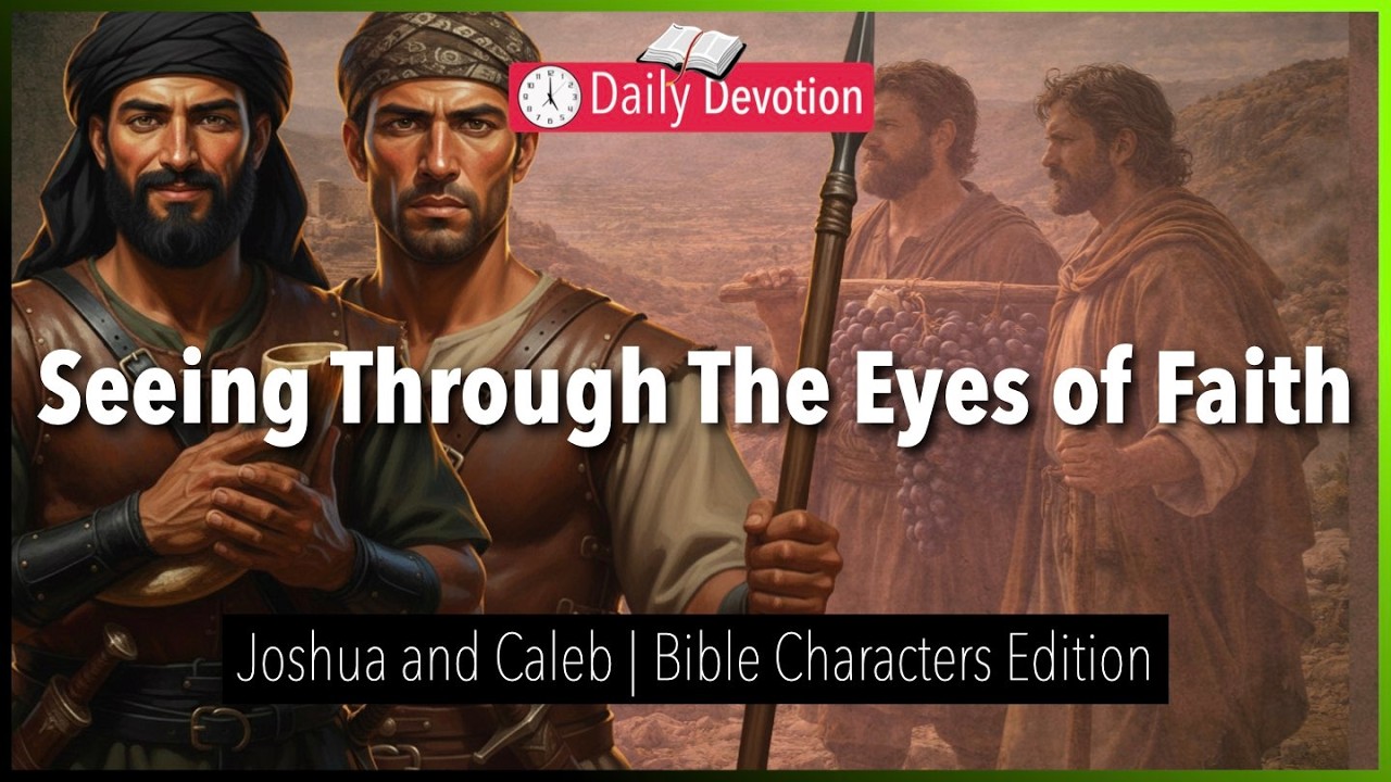 February 23: Seeing Through The Eyes of Faith- Joshua and Caleb - Numbers 13-14- 365 Daily Devotions