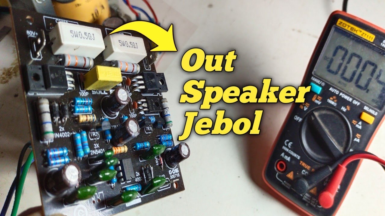 Out speaker power ocl 506 keluar tegangan psu || Trik perbaiki semua masalah pada kit power ocl