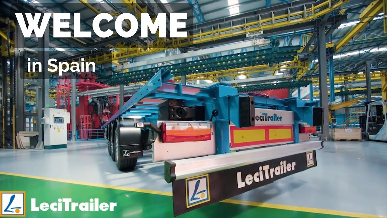 🔵🟡 Завод напівпричепів LeciTrailer ( Planta de fabricaci&oacute;n de semirremolques)