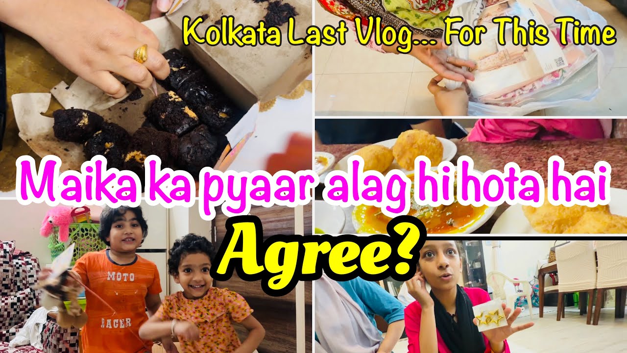 Kolkata Maika Trip End ❤️ | Bhai Ka Gift, Friends Ki Masti | Every Woman Will Relate 💝 