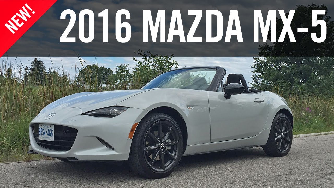 2016 Mazda MX-5 Review Road Test