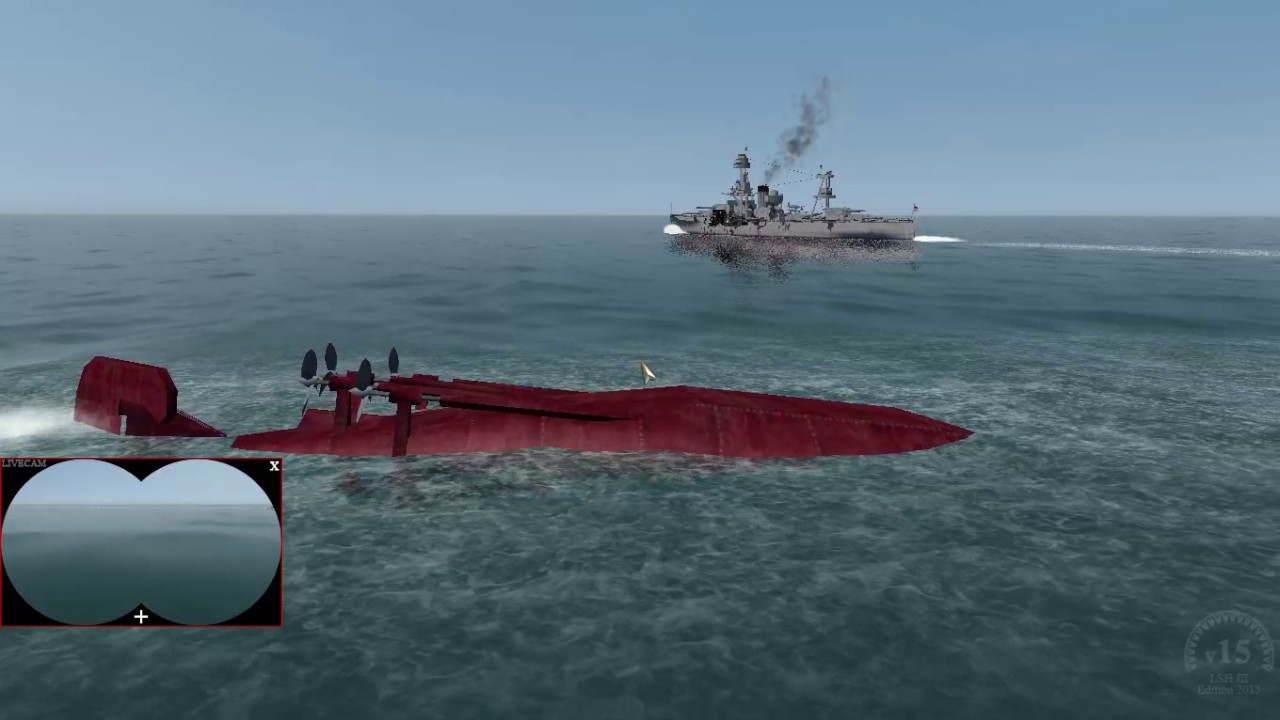 LSH3 USS New York Vs IJN Fuso epic battle