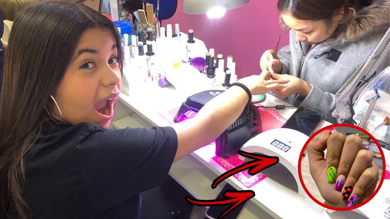 ME HICE LAS UÑAS DE GEL #AventuraAmorcito #Mariale10