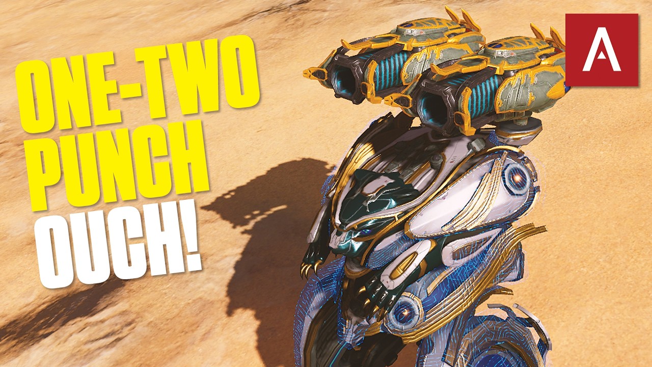 War Robots - One-Two Punch Lynx With New Weapon Liodari