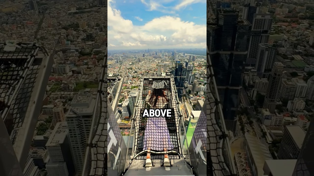 Floating 1,000 Feet Above The Ground