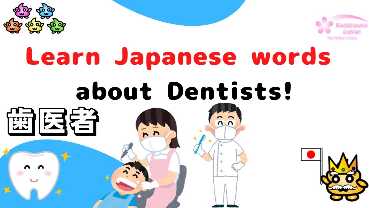 Learn Japanese Vocabulary & Phrases about Dentists & Teeth! 歯医者 (はいしゃ) で使う言葉！