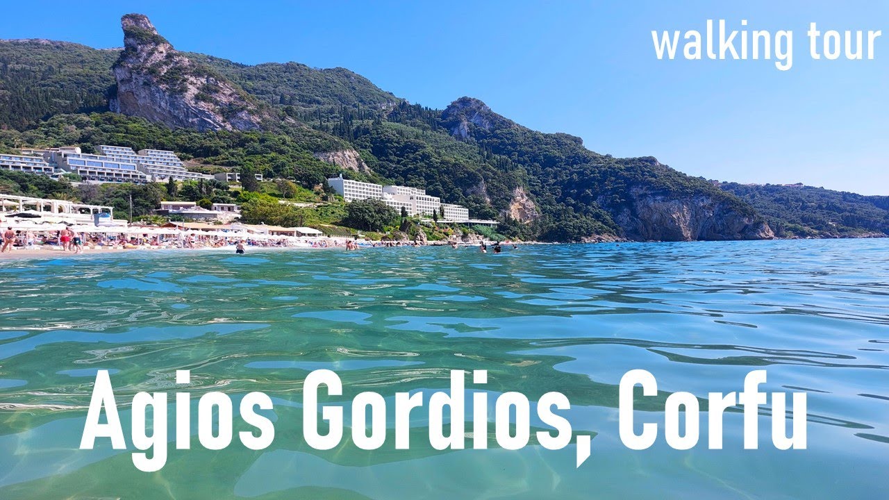 Agios Gordios, Corfu / day 1 / Silent walking tour / Agios Gordios Beach / Dehoumeni beach