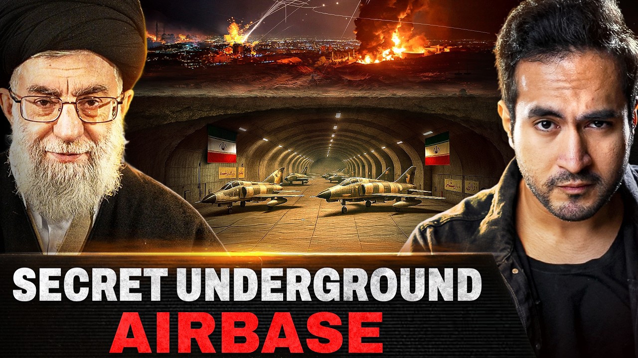 Iran's Secret Underground Airbase To Destroy ISRAEL & USA