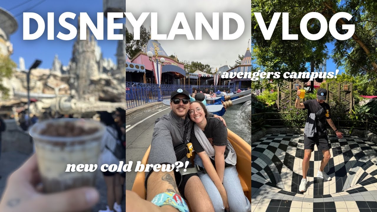 DISNEYLAND VLOG 🏰🐭| lunar new year,  avengers campus , rides, & more!