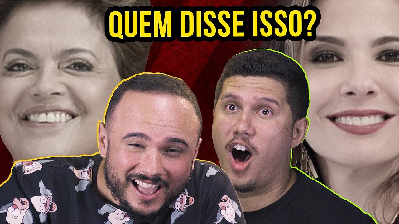 DILMA OU LUCIANA GIMENEZ? | TAPA NA CARA com Mr.Lucky