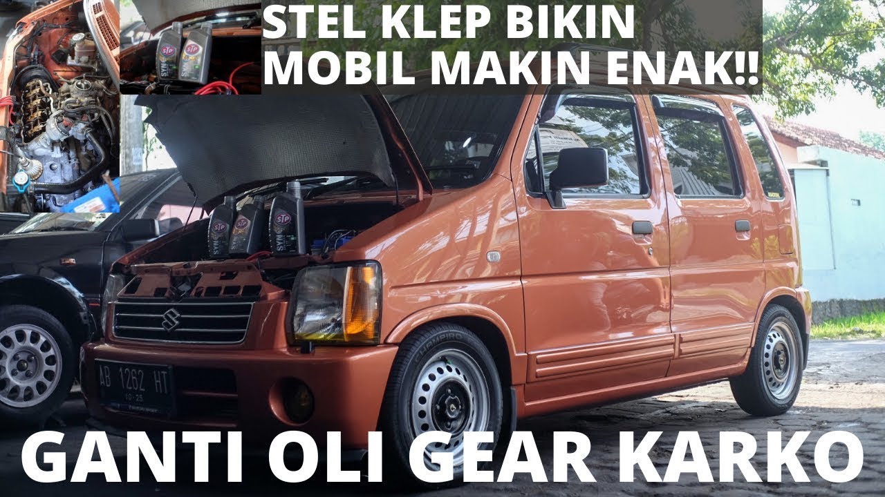 STEL KLEP & GANTI OLI TRANSIMISI SUZUKI KARIMUN KOTAK - BIKIN MESIN MAKIN NGACIR!