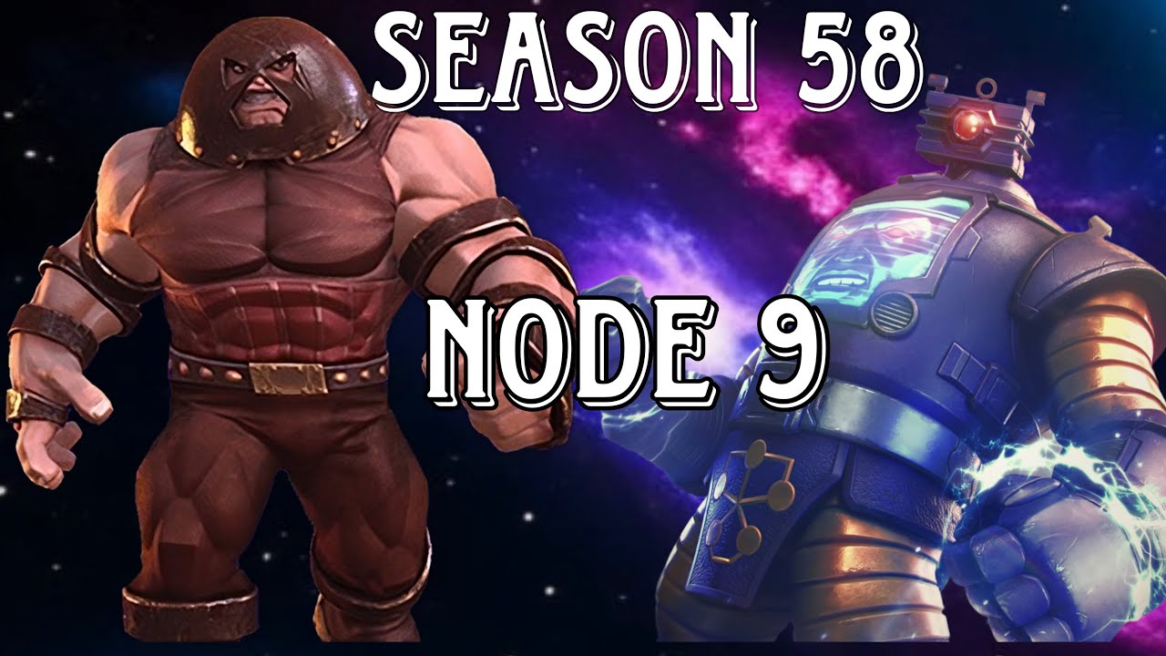 Mcoc AW season 58 Node 9 Arnim Zola with Juggs | Marvel Contest of Champions