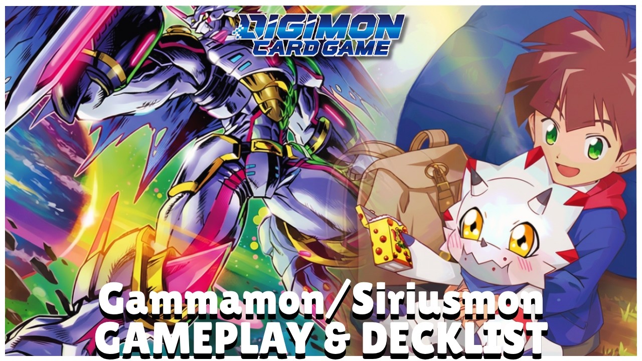Gammamon/Siriusmon Is Seriously Good! - Gameplay & Decklist | DCGO Gameplay | Digimon Tcg