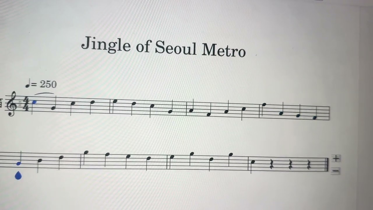 Seoul metro jingles 
