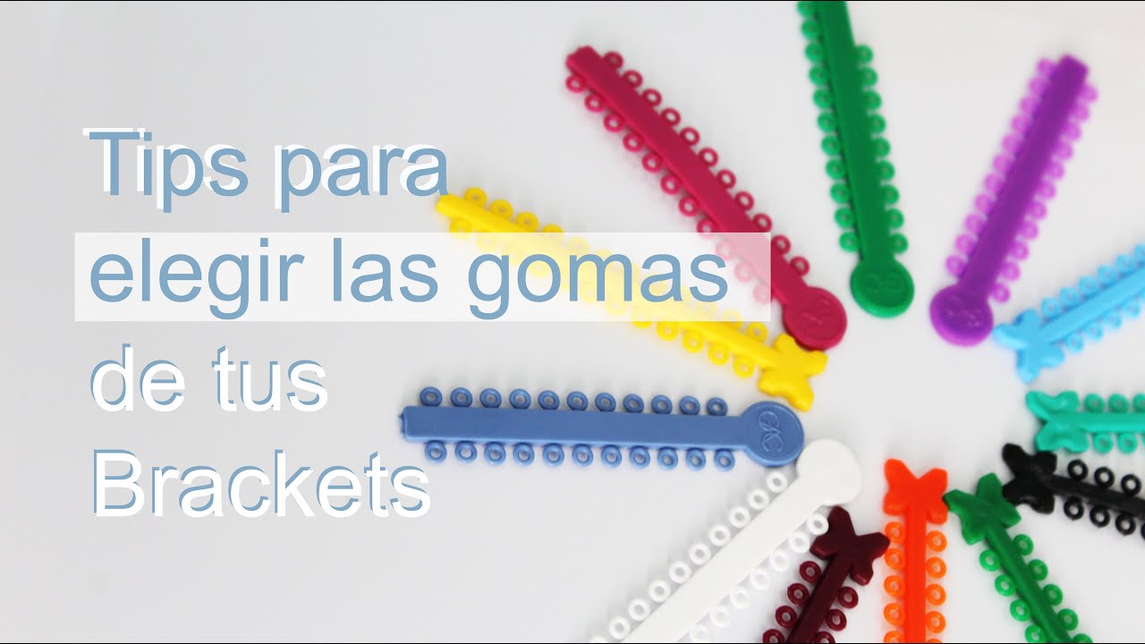 COLORES DE LOS BRACES / BRACKETS  ¿Cómo elegir el color de mis gomas en ortodoncia?