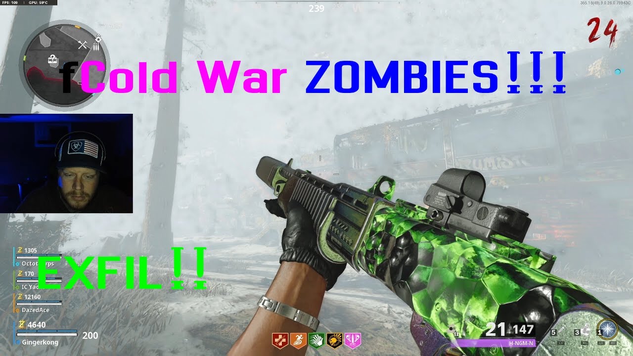 The trick to a successful exfil | Cold War Zombies | Chopper Gunner