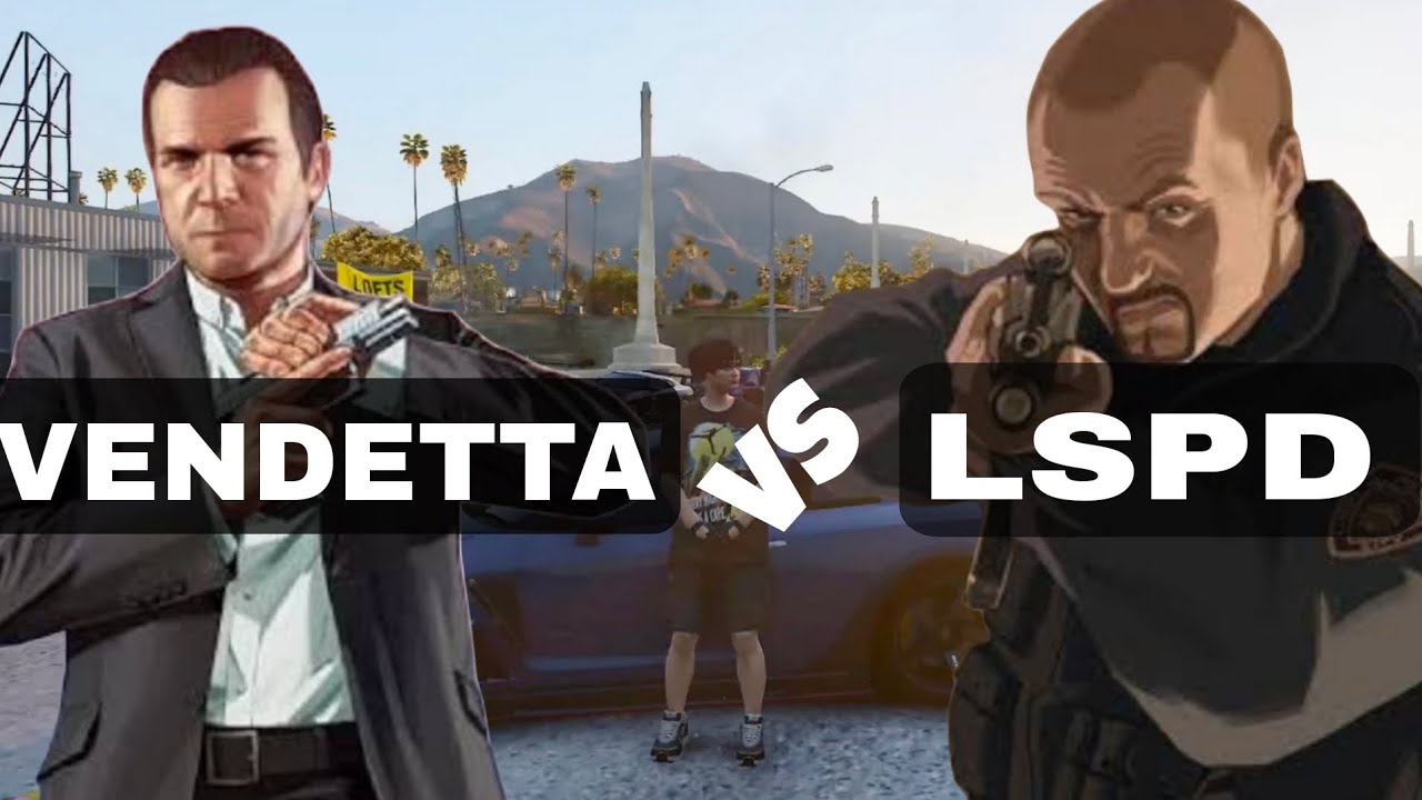 Vendetta vs LSPD (Bank Robbery) GTA 5 | VLT RP