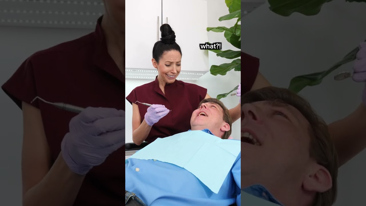 stomach growling at the dentist 