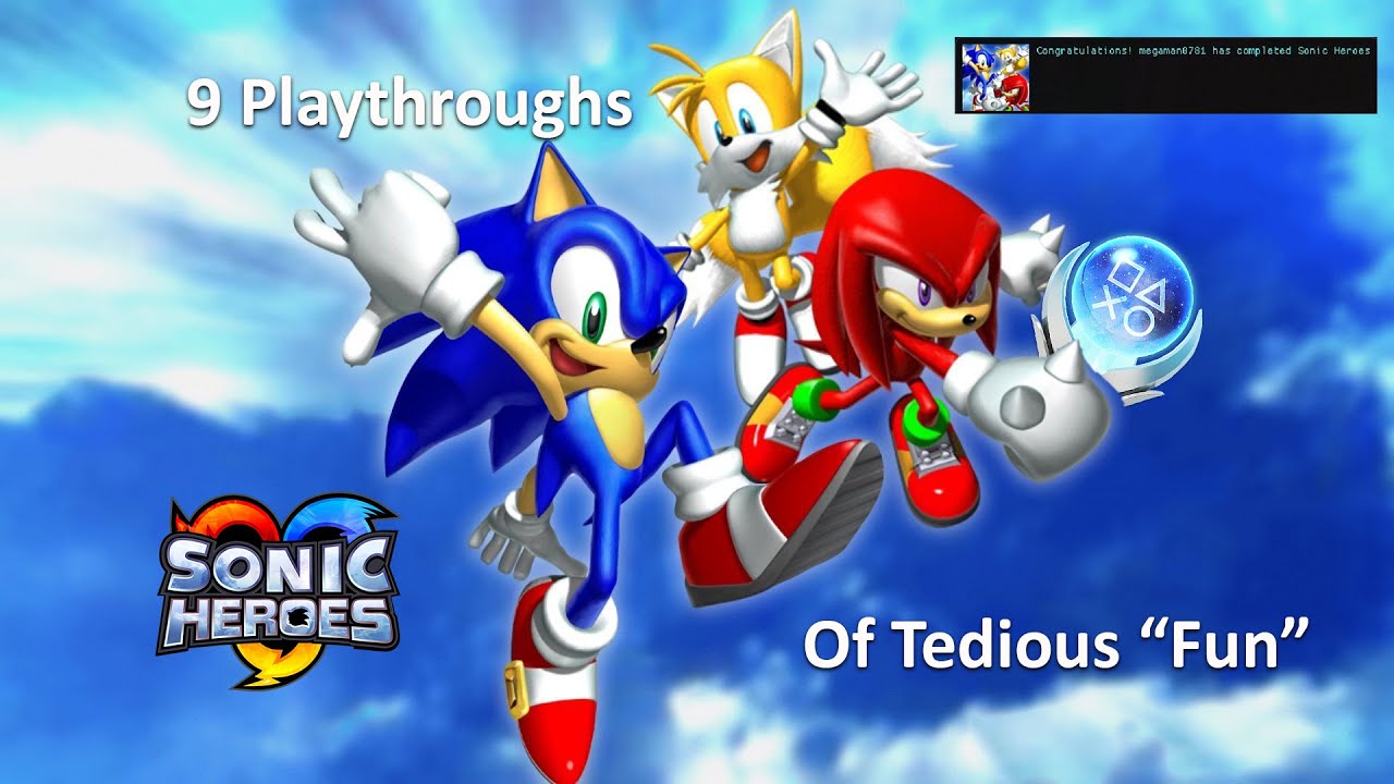 My Journey To Mastery with Sonic Heroes