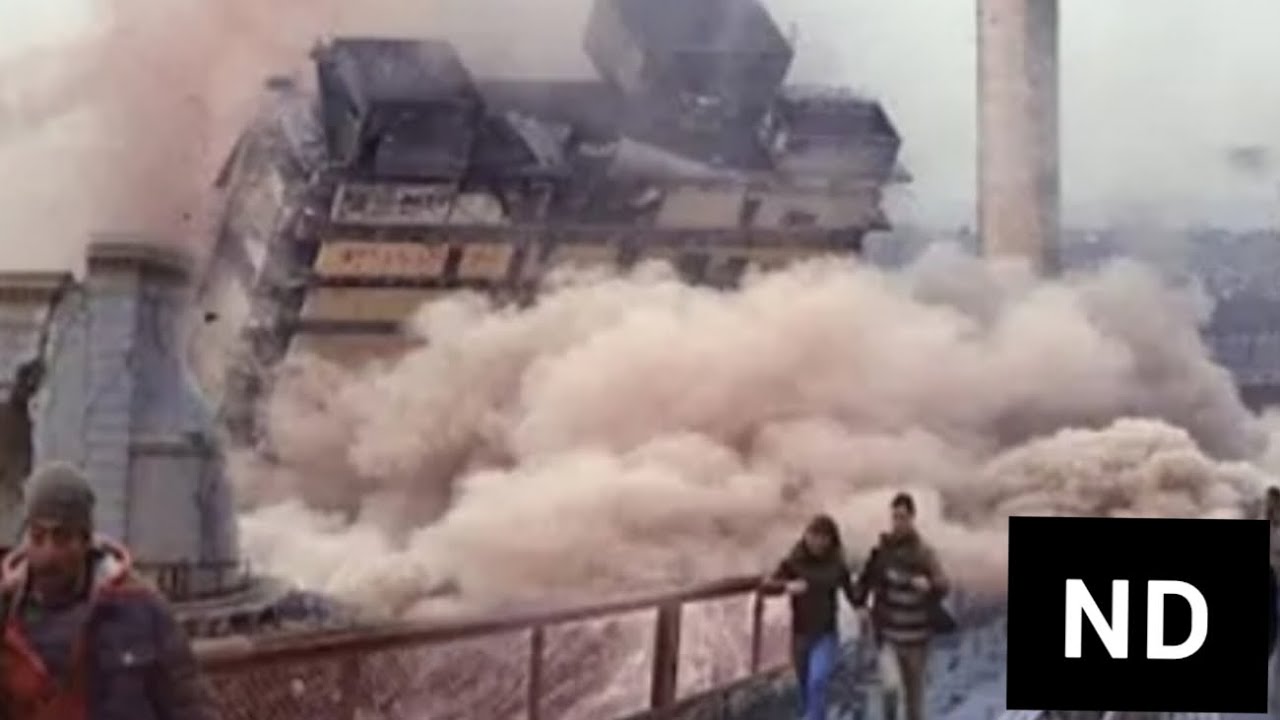 🔴Huge mine collapse footage in Inner Mongolia, China! The slope of 180 m turned into a landslide!