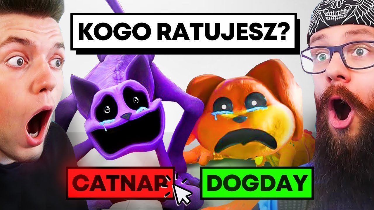 🔥CO BYŚ WOLAŁ...? edycja *POPPY PLAYTIME* z ADMIROS !🤯 ( najtrudniejsze wybory )