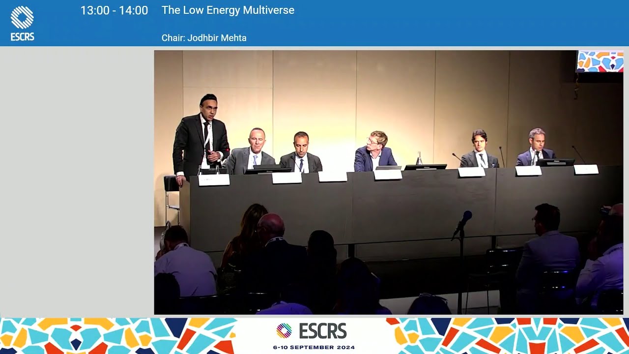 The Low Energy Multiverse | Ziemer Satellite Symposium at ESCRS 2024