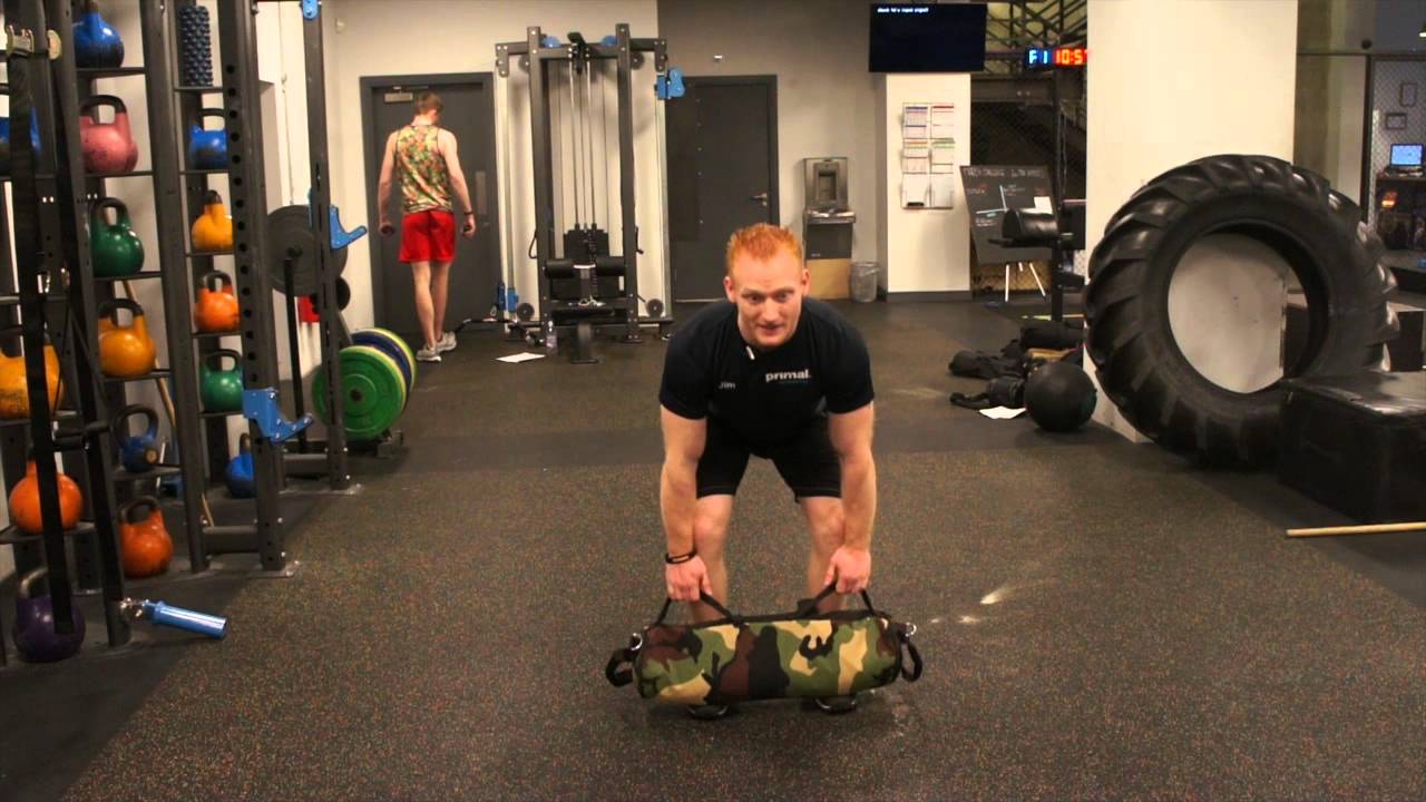 Sandbags - Power Clean