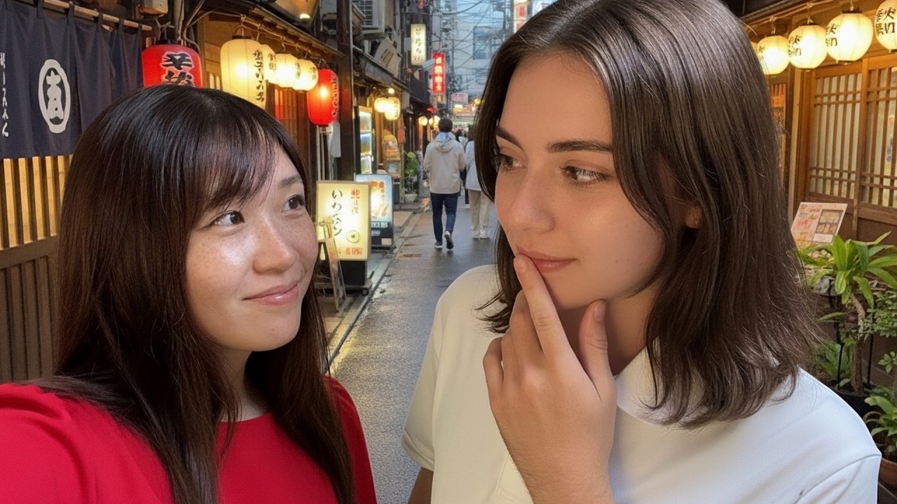 Mi Novia Japonesa LIGÓ con OTRA CHICA Delante de Mí