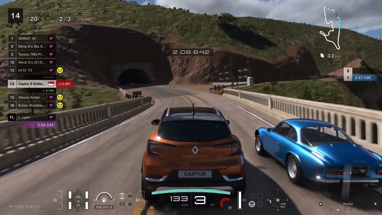 Gran Turismo 7 - Renault Captur S Edition TCe 140 '21 Stock Gameplay (Update 1.68 - PS5 Pro -60 FPS)