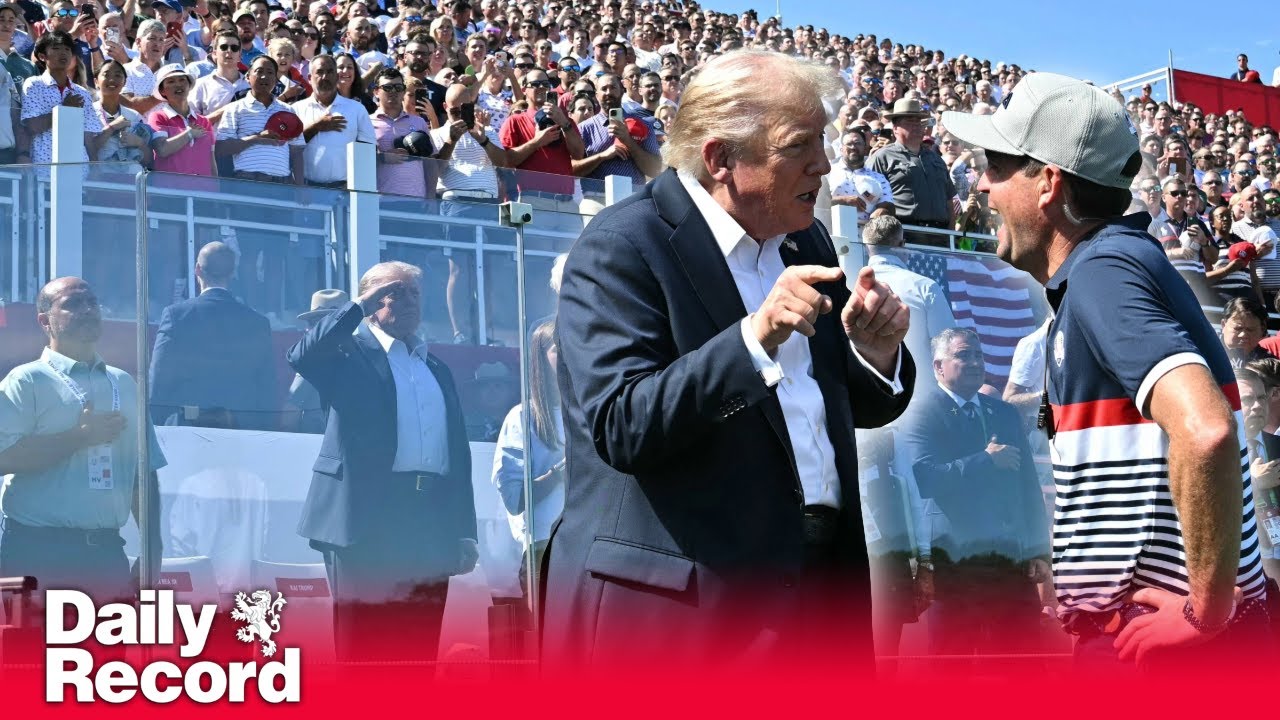 Donald Trump cheerleading fails at Ryder Cup 2025 as Europe seize early control