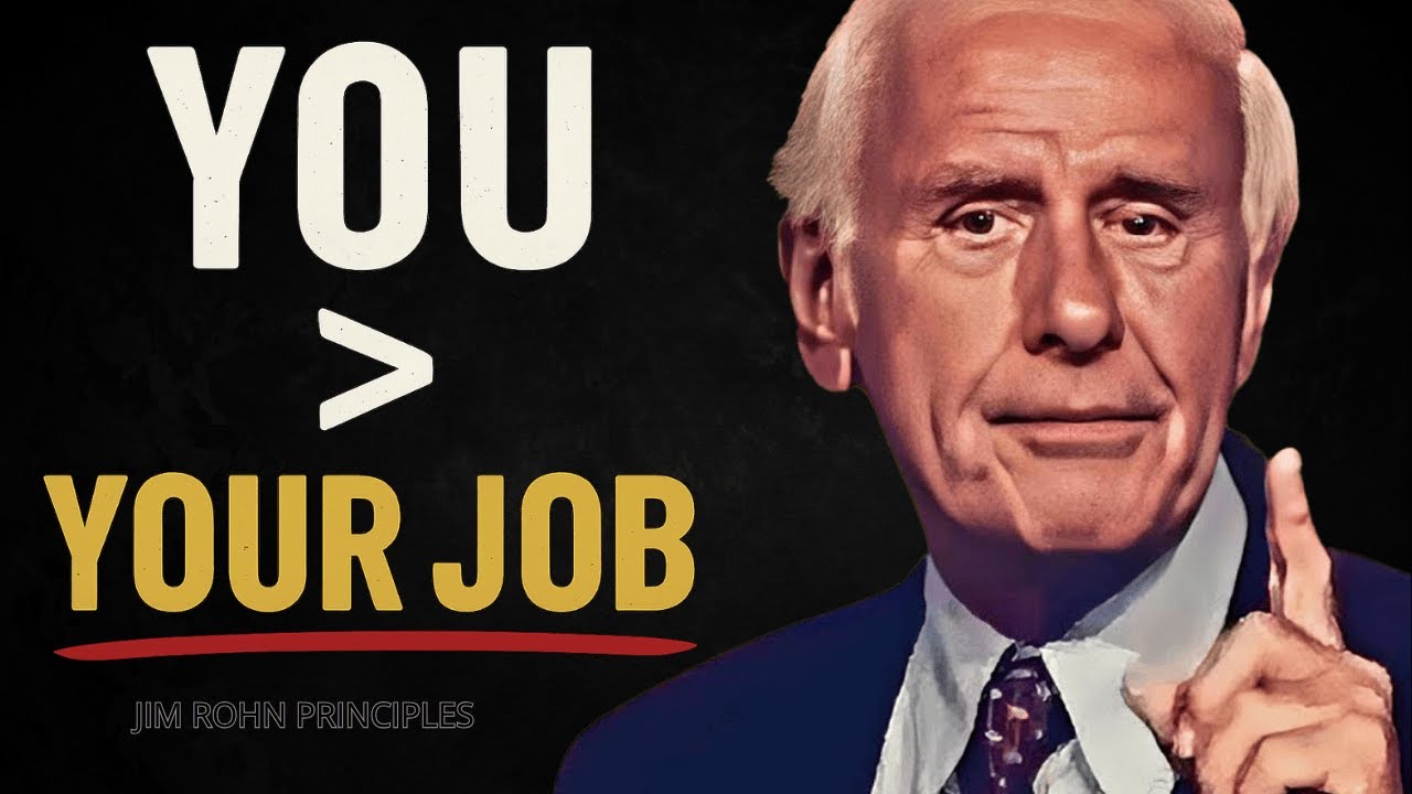 LEARN TO WORK HARDER ON YOURSELF THAN YOUR JOB – Jim Rohn Motivation