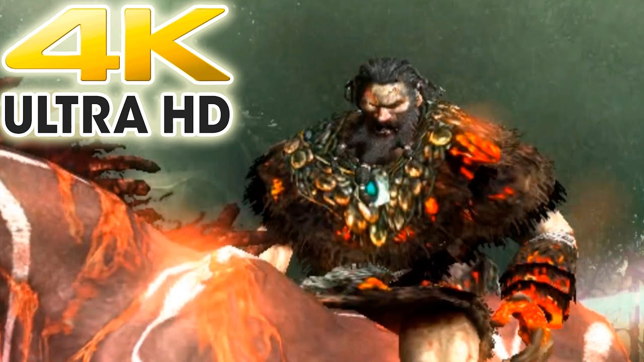 God of War 2 BOSS: BARBARIAN KING ALRIK 4K 60FPS ULTRA HD 2020