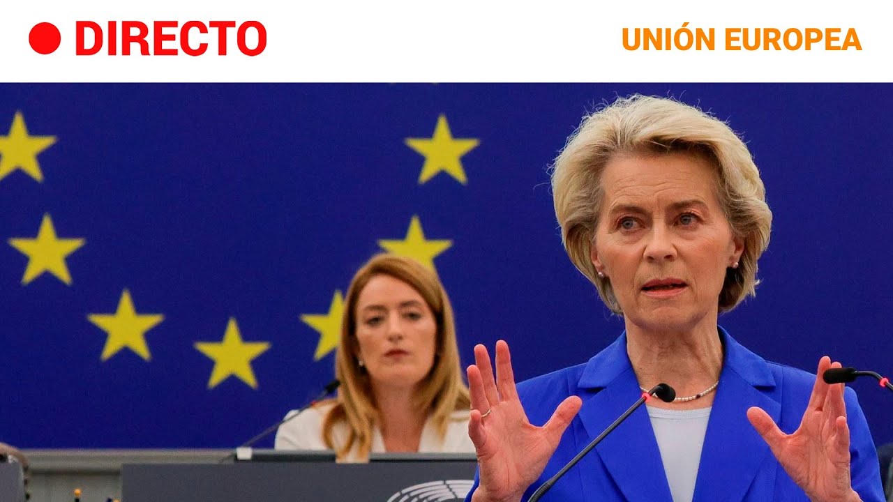 UE: VON DER LEYEN y METSOLA comparecen tras el COMITÉ de REGIONES | RTVE Noticias