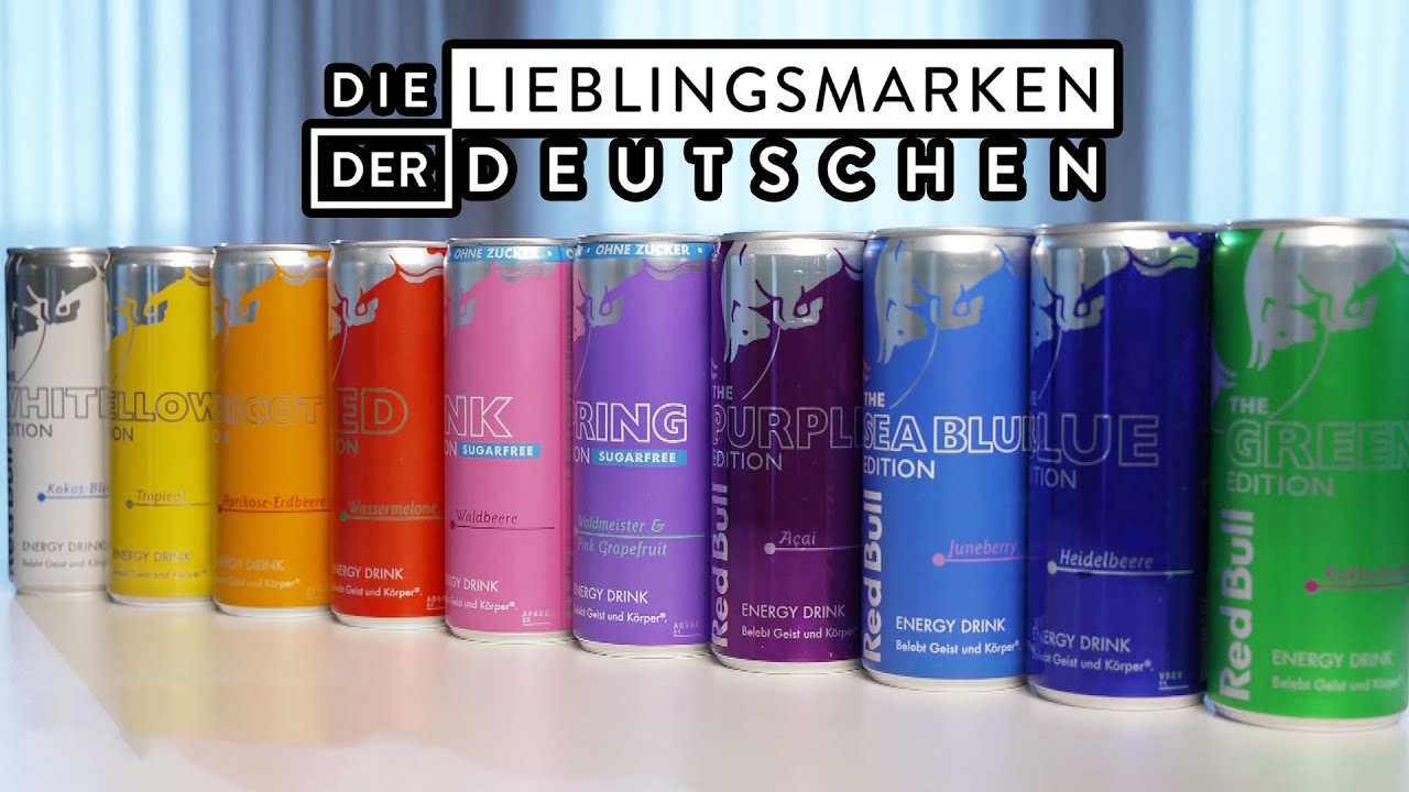 Red Bull entlarvt: Die Wahrheit &uuml;ber Inhaltsstoffe & Zucker! 🥤 | Die Lieblingsmarken der Deutschen