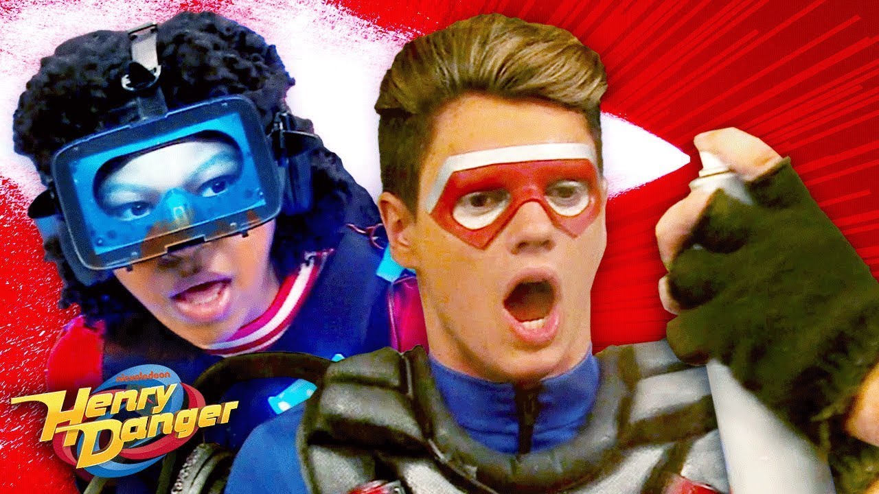 Jasper is Captain Man!? Charlotte is Henry!? | Full Scene 'Flabber Gassed' | Henry Danger