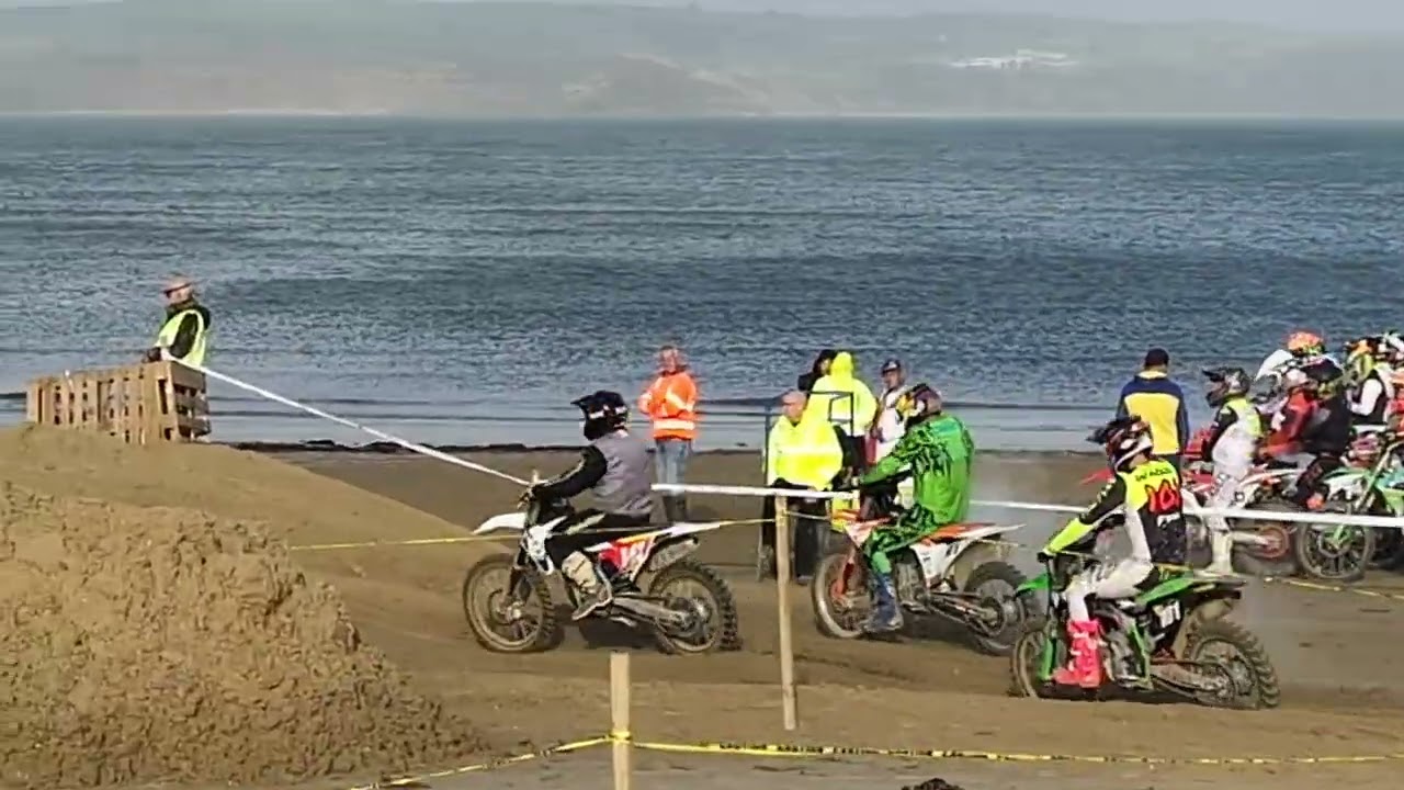 2024 Motocross beach race | Weymouth 4K Drone Footage