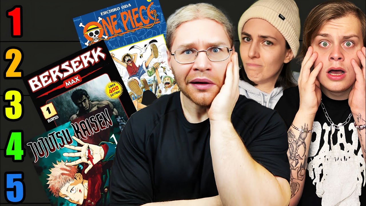 MANGA BLIND RANKING - mit @moxmanga & @Janisandtheartists