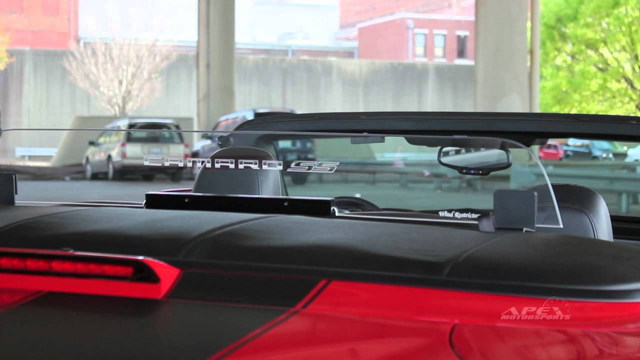 WindRestrictor&reg; The Camaro Wind Screen from King Penn Industries