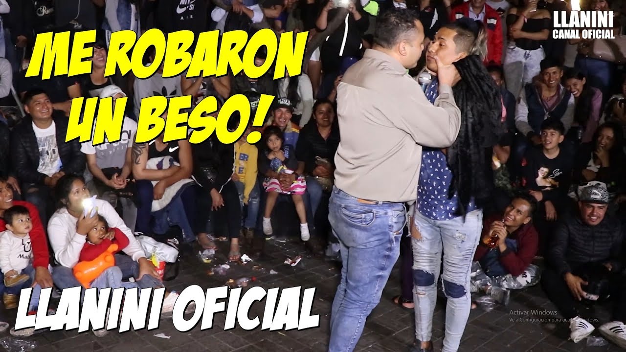 LE ROBARON UN BESO